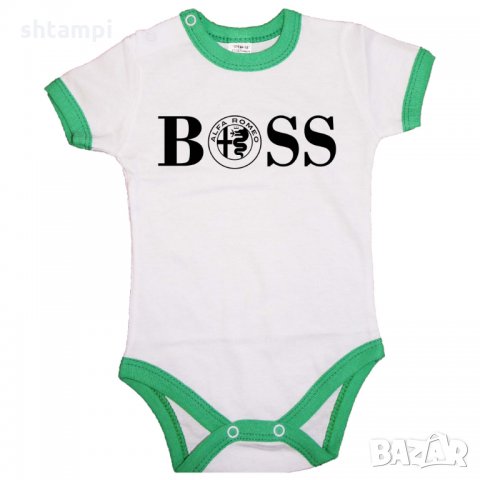 Бебешко боди ALFA ROMEO BOSS , снимка 4 - Бодита за бебе - 33743037