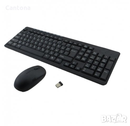 Комплект Безжични Клавиатура + Мишка,  TC-001, снимка 1 - Клавиатури и мишки - 34874098