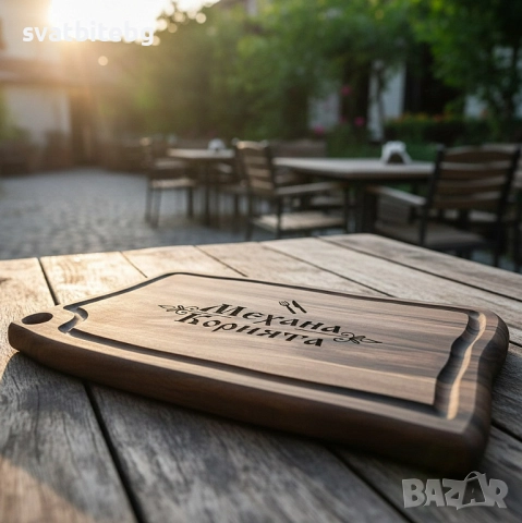 Дъска за Рязане с Име, Дъска за Мезе, Подарък Дъска, снимка 5 - Подаръци за рожден ден - 52061903
