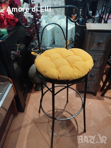 Комплект 4 бр. масивни бар столове от ковано желязо – Вечен модел , снимка 2 - Столове - 53939539