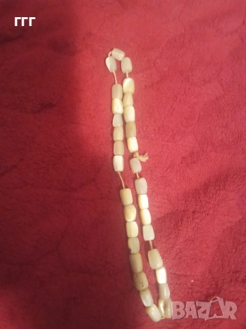 Стара седефена броеница, снимка 12 - Антикварни и старинни предмети - 43335621