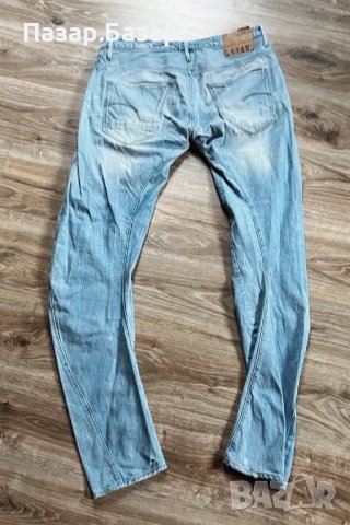 G-STAR RAW ARC 3D Slim Оригинални Дънки Джинси Светлосини 31х33 30х33 (S), снимка 3 - Дънки - 39217087