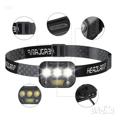 Челник със сензор + кабел за зареждане, Gesture control