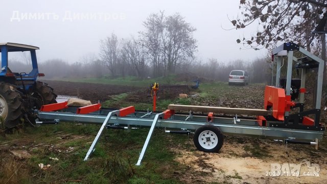 Мобилен гатер 6м с бензинов дигател., снимка 3 - Селскостопанска техника - 31015439