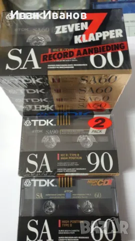 TDK SA аудиокасети 