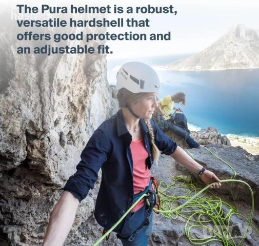 Здрава каска за алпинизъм Salewa Pura, унисекс, р-р S-M, снимка 4 - Спортна екипировка - 50828580