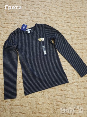 С етикет!!! Детска блуза за момиче Okaidi, ръст 140 см