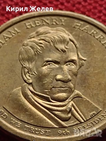 Възпоменателна монета WILLIAM HENRY HARRISON 9 президент на САЩ 1841г. за КОЛЕКЦИЯ 38036, снимка 4 - Нумизматика и бонистика - 40764267
