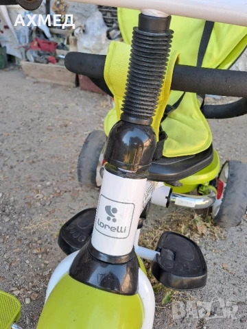 Lorelli - Триколка с родителски контрол Matrix EVA гуми Светлозелена Lorelli - Триколка с родителск, снимка 9 - Детски велосипеди, триколки и коли - 50866499