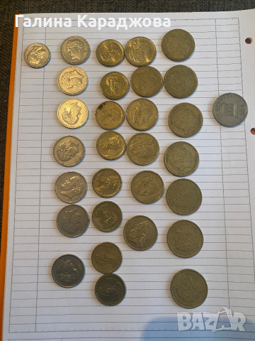 Стари монети от различни държави , снимка 1