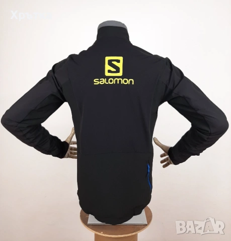 Salomon Momentum - Оригинално мъжко софтшел яке размер S-M, снимка 4 - Якета - 53929025