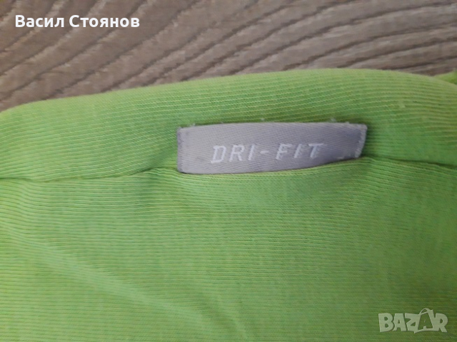 NIKE DRY-fit блуза с дълъг ръкав, снимка 4 - Спортни дрехи, екипи - 36550134