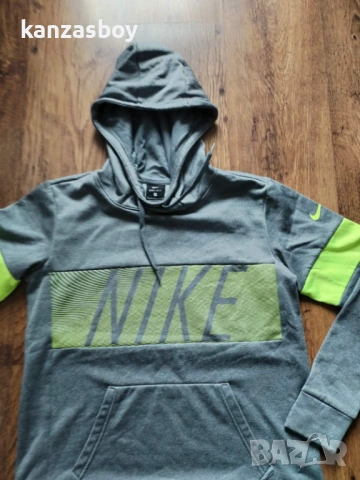 Nike Hoodie Fleece - страхотно мъжко горнище С КАТО НОВО, снимка 5 - Спортни дрехи, екипи - 53179380