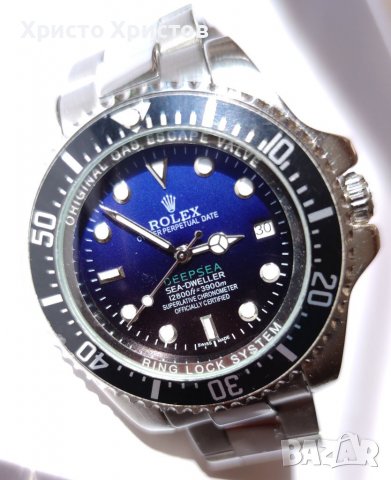 Мъжки луксозен часовник Rolex Deepsea Oyster Perpetual 44 mm.Original box., снимка 2 - Мъжки - 32832481