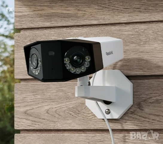  Reolink Duo 2 PoE 8MP 4K Видео Камера със 180° Панорама