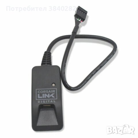 75-001444 Corsair USB Dongle Cable for Power Supply*, снимка 2 - Мрежови адаптери - 42178042