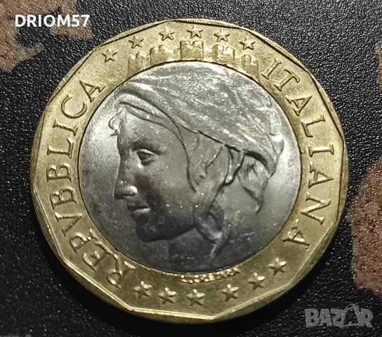 Монета Италия(aUNC) - 1 бр. [1998], снимка 2 - Нумизматика и бонистика - 55816988