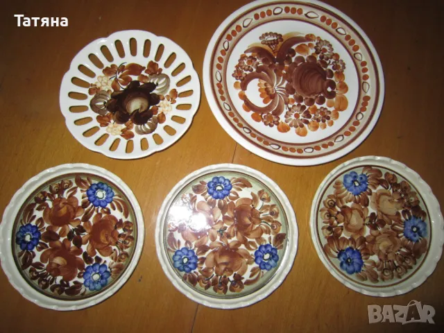  ЧИНИИ ,ВАЗИ :СВЕЩНИЦИ от 50-те години --керамика  КОЛО, снимка 16 - Сервизи - 33427046