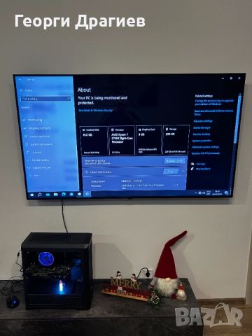 Геймърски компютър (RGB) - Ryzen 7 2700X + GTX 1070, снимка 11 - Геймърски - 52794692