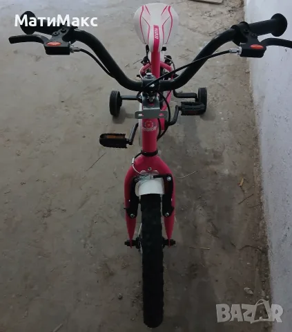 Детско колело ROOKIE 16 " + колелца, снимка 7 - Детски велосипеди, триколки и коли - 56208819