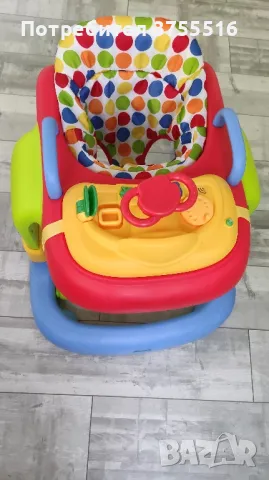 Трансформираща се проходилка 2в1 Hauck Dots

