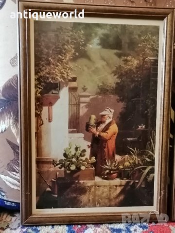 Лот Немски Картини на CARL SPITZWEG (1808-1885), снимка 2 - Антикварни и старинни предмети - 31245933