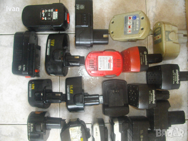 Лоша Батерия-12V-14,4V-18V-24V-NiCd-Li-ion-Metabo-Black Decker-Wurth-GAMMA-Makita-Top Craft-Профи