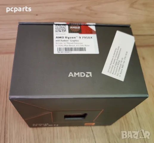 Процесор AMD Ryzen 9 7950X , снимка 2 - Процесори - 55807705