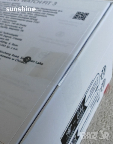 ЗАПЕЧАТАН * HUAWEI WATCH FIT 3 Бял с червено копче* Гаранция, снимка 6 - Смарт часовници - 52794147