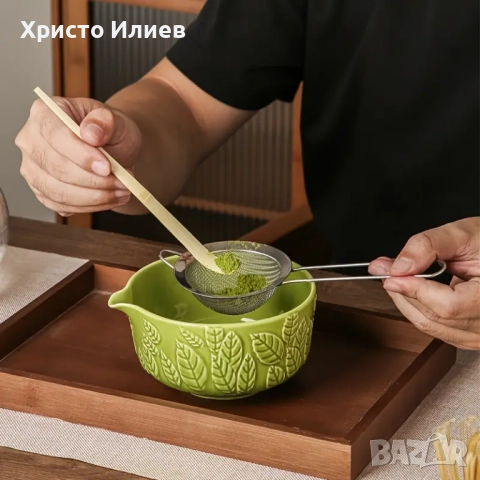 Комплект за чай матча Matcha 5 броя сет, снимка 3 - Други стоки за дома - 52090252