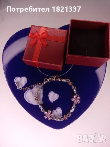 Гривна с кристали , снимка 2 - Гривни - 49096025