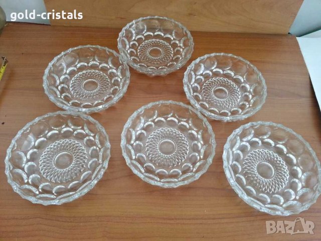 Кристални  чинии купички
