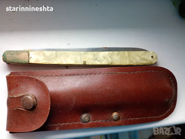 РЕДКАЖ Чисто Ново дегустационно старо джобно ножче нож джобна ножка