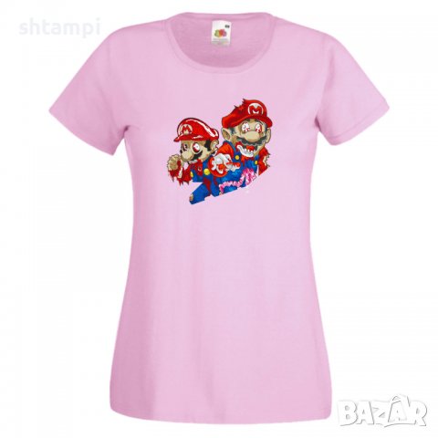 Дамска тениска Mario Zombie 2 Игра,Изненада,Подарък,Празник,Повод, снимка 13 - Тениски - 37237456