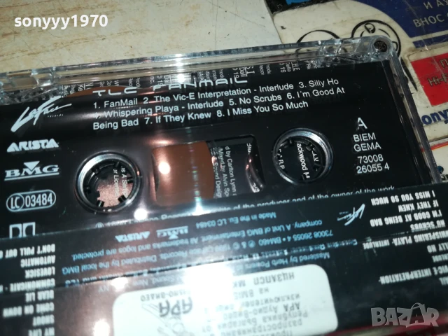 TLC-ORIGINAL TAPE 3005250858, снимка 8 - Аудио касети - 50479831