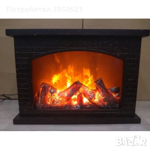 Декоративна камина с изкуствен огън, пламък за декорация с USB кабел, снимка 3 - Декорация за дома - 48743182