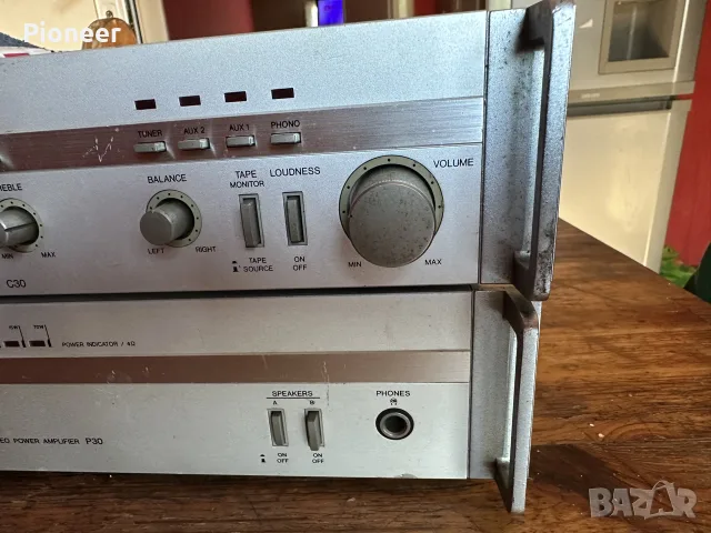 aiwa c30/p30 ampli pre , снимка 3 - Ресийвъри, усилватели, смесителни пултове - 55894289
