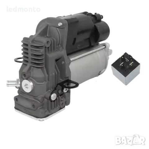 Нов компресор AIRMATIC с реле за Mercedes ML W164 / GL X164 – OEM 1643201204 – Гаранция 12 м., снимка 3 - Части - 50672775