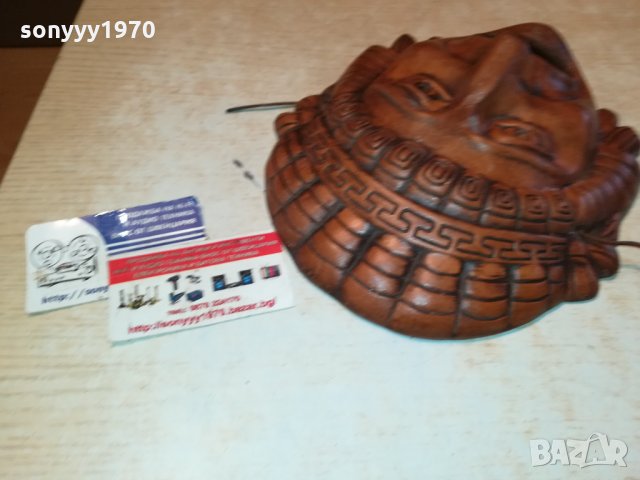 маска от гърция 25Х22Х7СМ 2612211404, снимка 9 - Антикварни и старинни предмети - 35244001