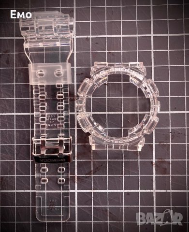 Casio G-Shock каишка и безел комплект, снимка 11 - Каишки за часовници - 41561377