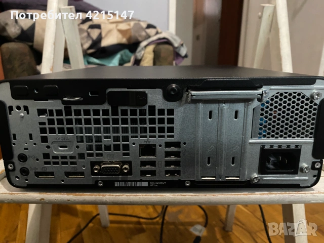 HP EliteDesk 705 G4 SFF-Слим, AMD Ryzen 5 Pro 2400G 3.6 GHz (4 MB), 8 GB, DDR4,NO HARD DRIVE, снимка 3 - Работни компютри - 54294240