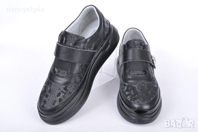 NEW! Ежедневни дамски обувки с лепка - Два цвята, снимка 3 - Дамски ежедневни обувки - 53947888