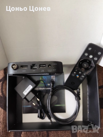 Android Tv box "COSMOTE TV"-HY4415, снимка 2 - Плейъри, домашно кино, прожектори - 53943598
