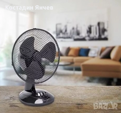 Настолен вентилатор Bestron breeze, снимка 6 - Вентилатори - 51812181