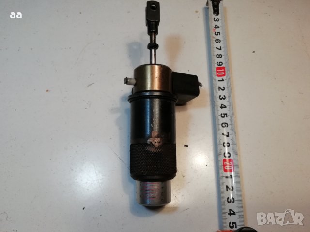 Пневматичен цилиндър с вентил 24В, снимка 1 - Резервни части за машини - 42675532