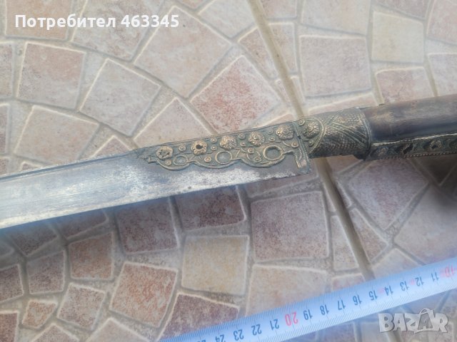 Ятаган, нож,, кама, кинжал, нож, каракулак, снимка 3 - Антикварни и старинни предмети - 44238973
