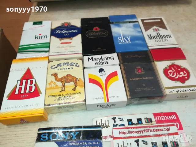 CAMEL KIM HB И ДР СТАРИ КУТИИ ОТ ЦИГАРИ 2511241020