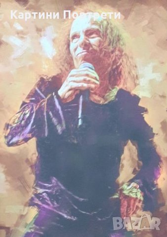 Рони Джеймс Дио 1- Картина, снимка 4 - Картини - 35601411