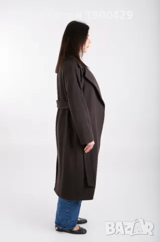 Дамско Палто Michele coat - Шоколад, снимка 4 - Палта, манта - 47717083