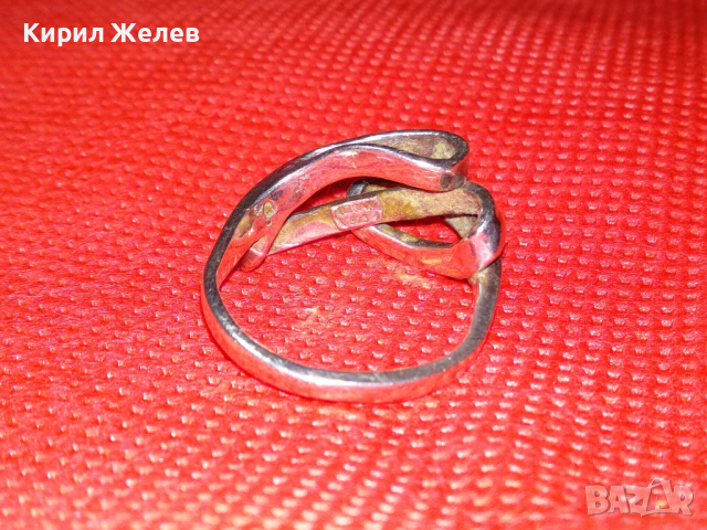 СТИЛЕН АЖУРЕН АРТ СРЕБЪРЕН ПРЪСТЕН СРЕБРО 925 РЪЧНА БИЖУТЕРСКА ИЗРАБОТКА 43181, снимка 11 - Пръстени - 44610425